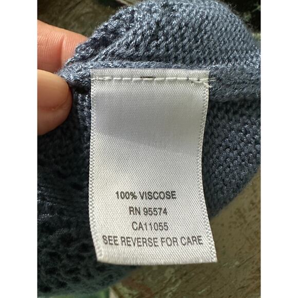 VINTAGE 90's DEADSTOCK NWT DESIGNER CROCHET BOHO DRESS XS - Picture 7 of 7